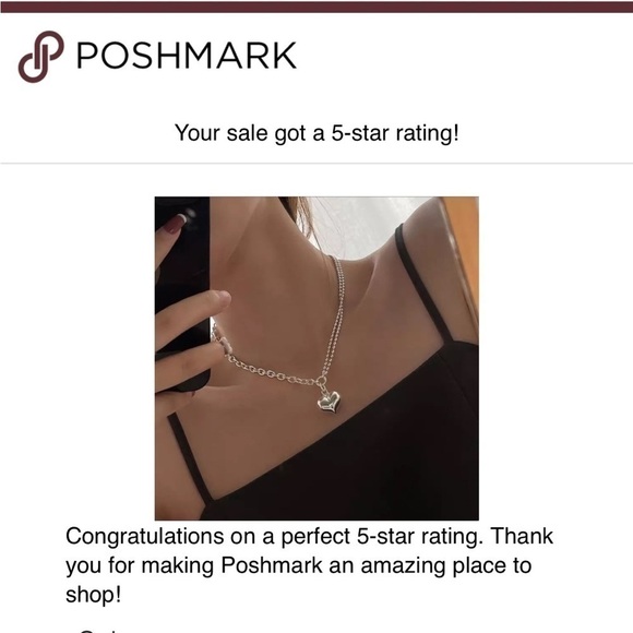 💎NEW 925 Sterling Silver Asymmetrical Chain Heart Necklace - Picture 7 of 8